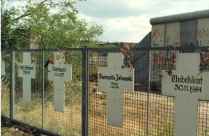 Memorial to those killed attempting to cross the Wall